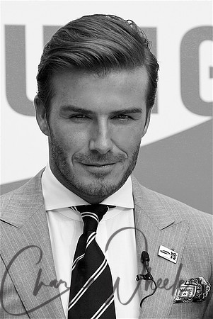 David beckham, Charlie Wheeler, Photographer